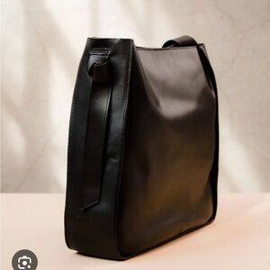 Able Black Addison Knotted Tote